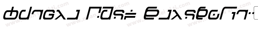 Fregat Bold ItalicVe字体转换
